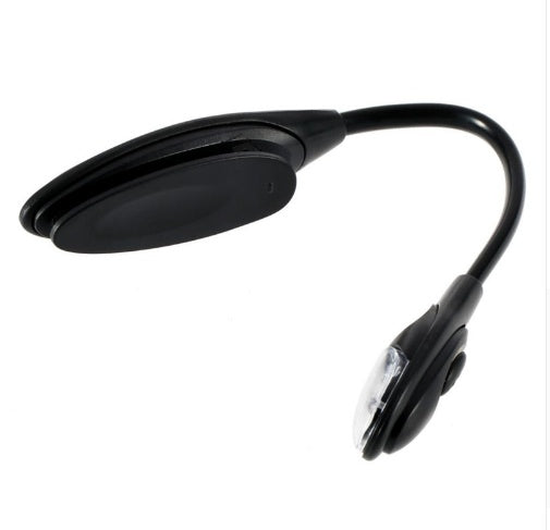 LED Clip-On Reading Light – Portable Book Lamp for Night Reading