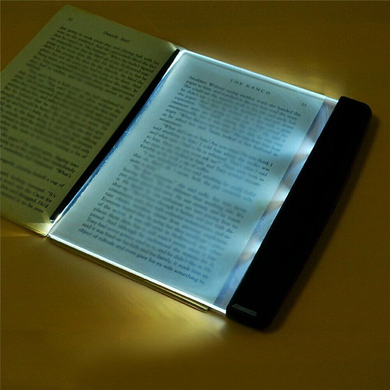 LED Flat Panel Bookmark Reading Light – Portable, Eye-Care Night Lamp for Books & Study