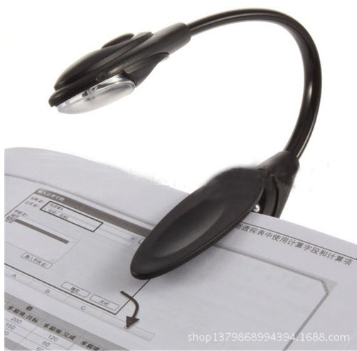 LED Clip-On Reading Light – Portable Book Lamp for Night Reading