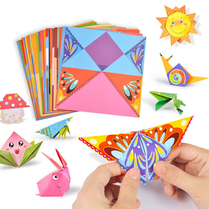 Children's Paper-Cutting Craft Kit – Montessori Hand-Eye Coordination Toy