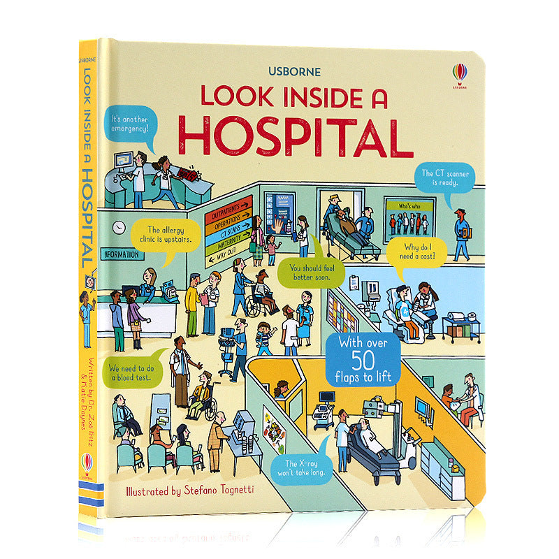 Usborne Lift-the-Flap Children's Encyclopedia – Interactive Learning for Kids