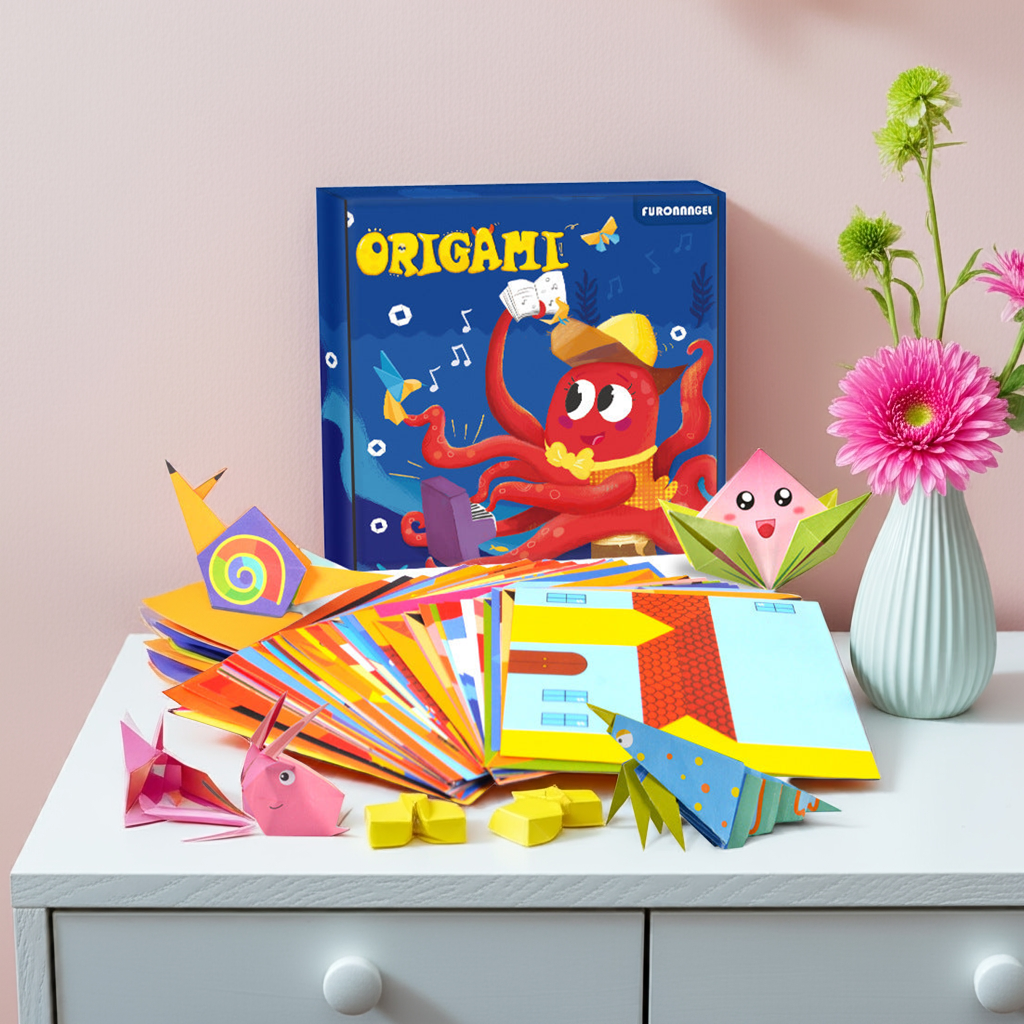 Children's Paper-Cutting Craft Kit – Montessori Hand-Eye Coordination Toy