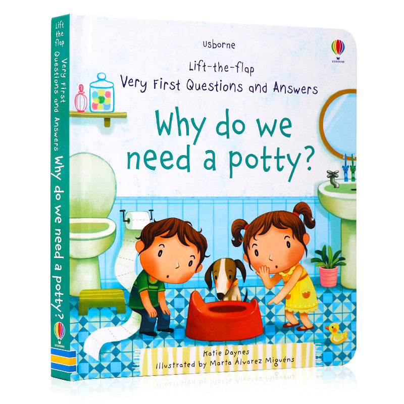 Usborne Lift-the-Flap Science Q&A Book – Montessori Educational Learning Toy for Curious Kids Age 3+