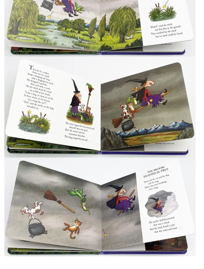 Room on the Broom – English Children’s Picture Book (Board Book Edition)