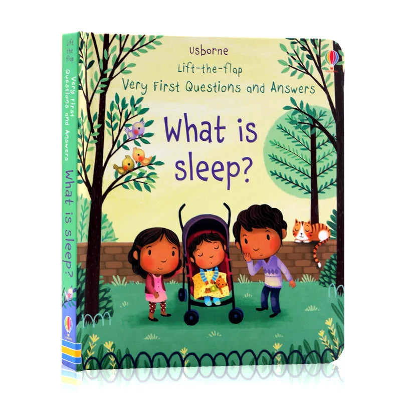 Usborne Lift-the-Flap Science Q&A Book – Montessori Educational Learning Toy for Curious Kids Age 3+