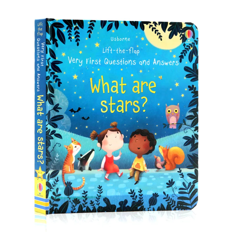 Usborne Lift-the-Flap Science Q&A Book – Montessori Educational Learning Toy for Curious Kids Age 3+