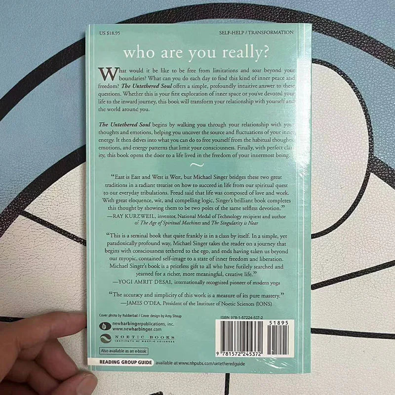 The Untethered Soul by Michael A Singer Life-Changing Spiritual Bestseller