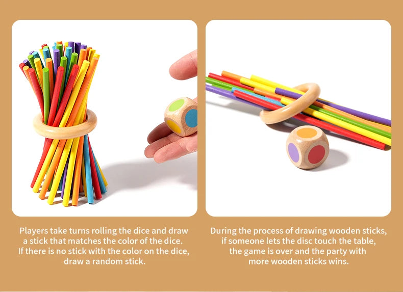 Montessori Tower of Pisa Balance Toy – Fine Motor & Counting Game