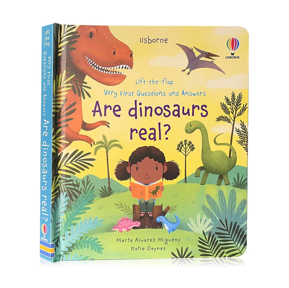 Usborne Lift-the-Flap Science Q&A Book – Montessori Educational Learning Toy for Curious Kids Age 3+