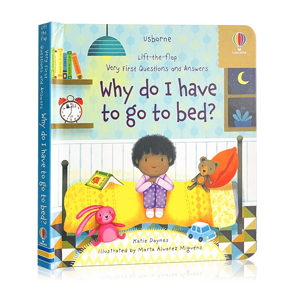 Usborne Lift-the-Flap Science Q&A Book – Montessori Educational Learning Toy for Curious Kids Age 3+