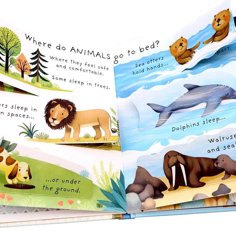 Usborne Lift-the-Flap Science Q&A Book – Montessori Educational Learning Toy for Curious Kids Age 3+