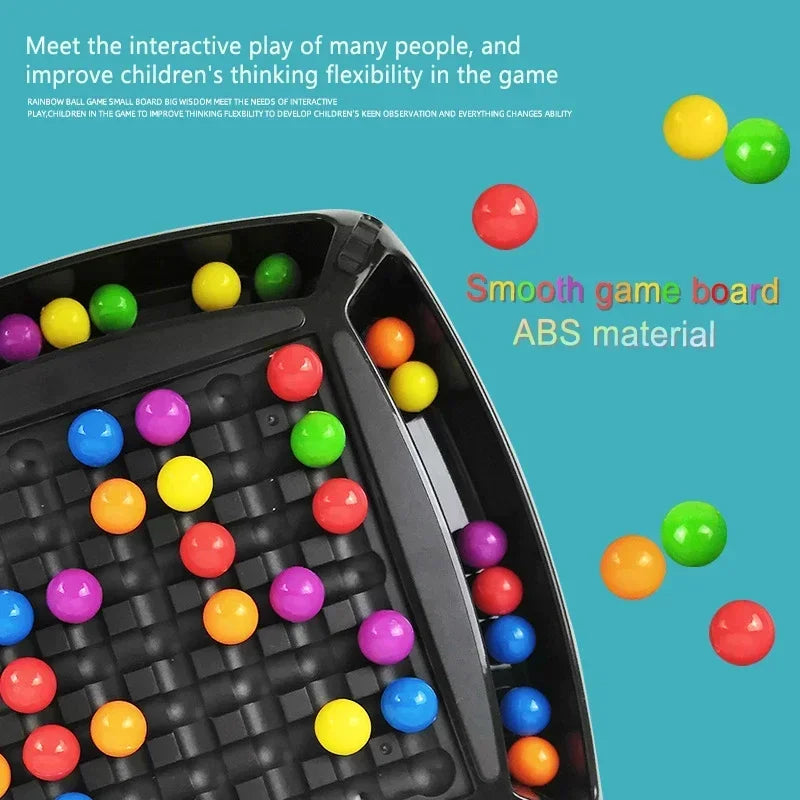 Rainbow Ball Matching Puzzle Game