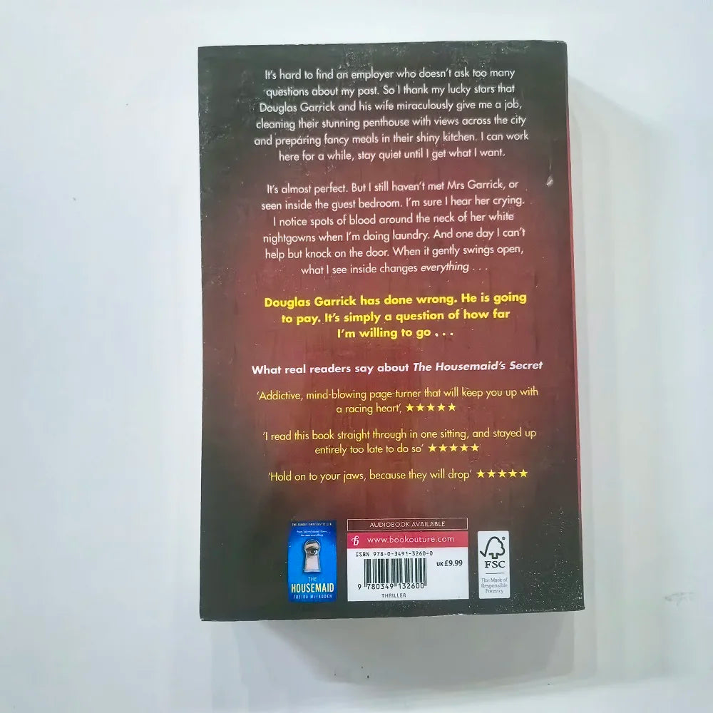 The Housemaid Vol 2 by Freida McFadden Suspenseful Psychological Thriller Paperback Book in English