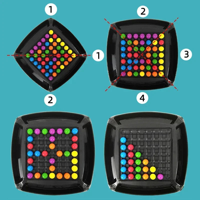 Rainbow Ball Matching Puzzle Game