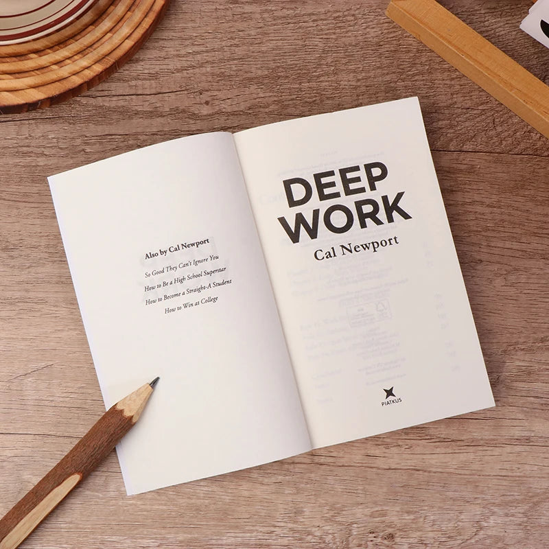 Deep Work by Cal Newport – Unlock Focus, Productivity & Mental Clarity