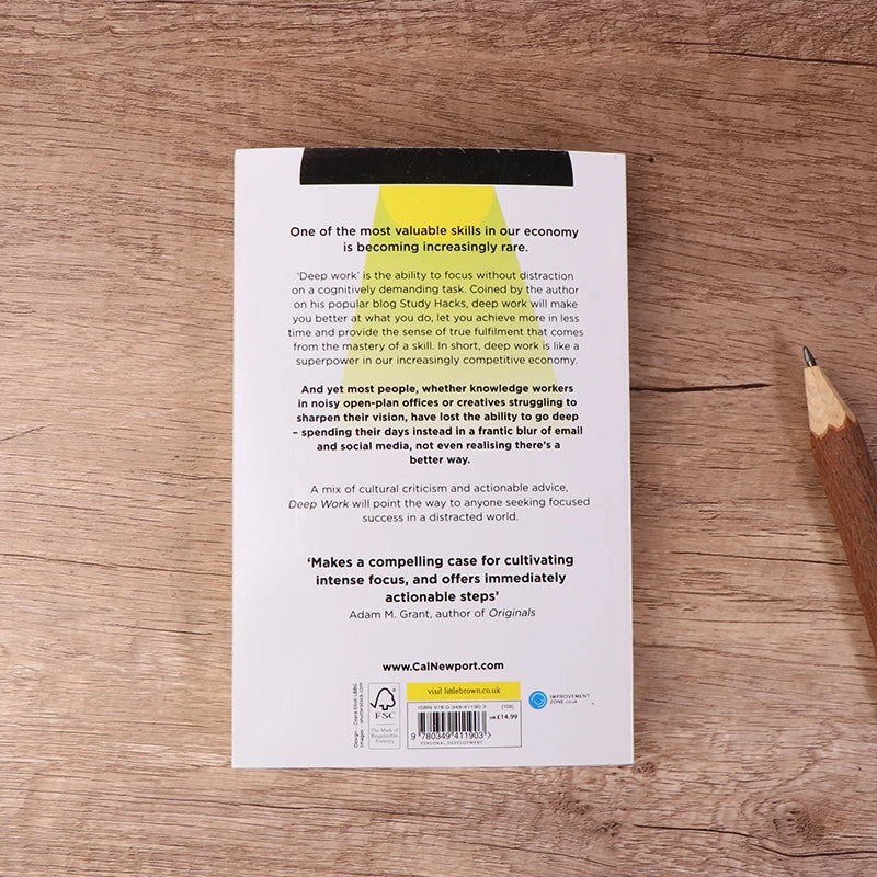 Deep Work by Cal Newport – Unlock Focus, Productivity & Mental Clarity