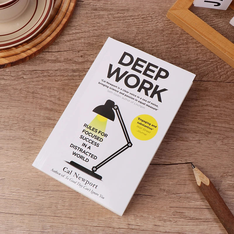 Deep Work by Cal Newport – Unlock Focus, Productivity & Mental Clarity