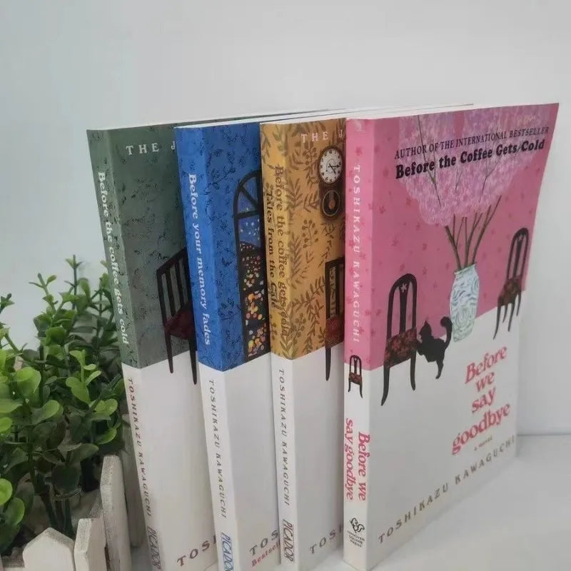 Before the Coffee Gets Cold 4-Book Set by Toshikazu Kawaguchi – English