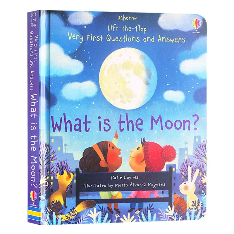 Usborne Lift-the-Flap Science Q&A Book – Montessori Educational Learning Toy for Curious Kids Age 3+