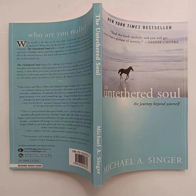 The Untethered Soul by Michael A Singer Life-Changing Spiritual Bestseller