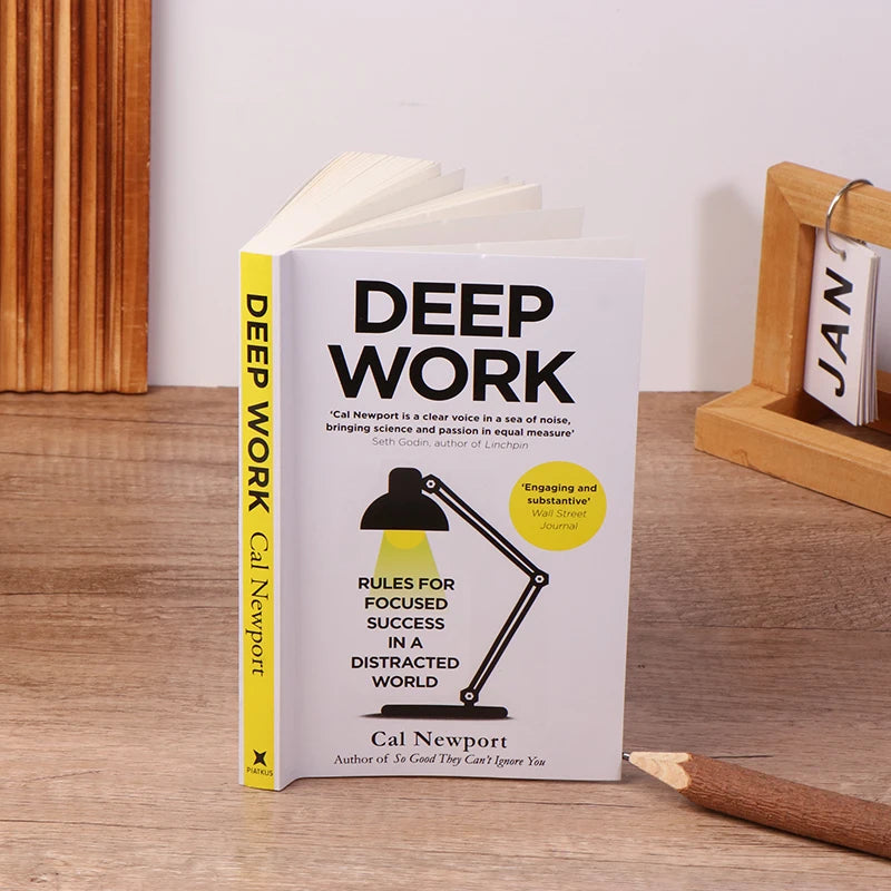 Deep Work by Cal Newport – Unlock Focus, Productivity & Mental Clarity