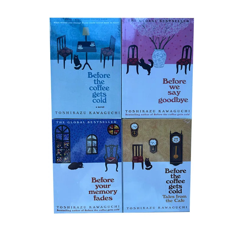 Before the Coffee Gets Cold 4-Book Set by Toshikazu Kawaguchi – English
