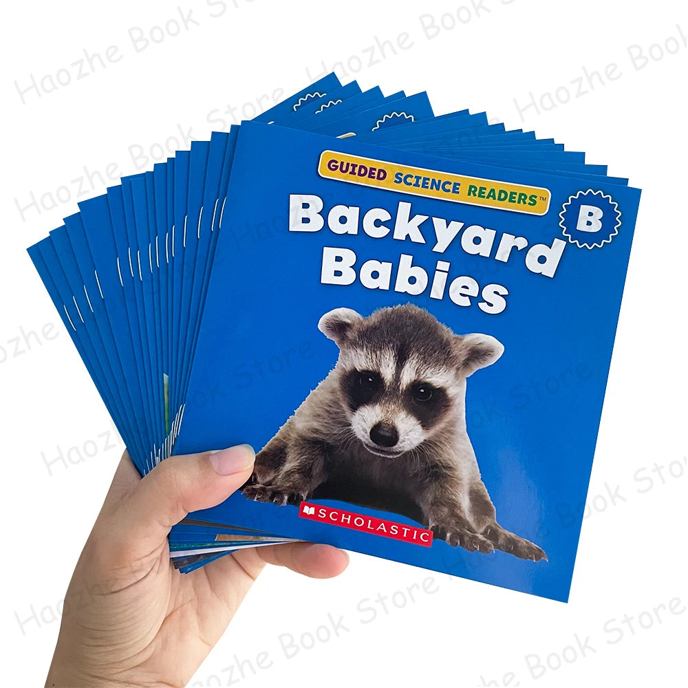 Guided Science Readers Level B – 16 Nonfiction Books for Ages 3-7 | Fun Early Learning English Set