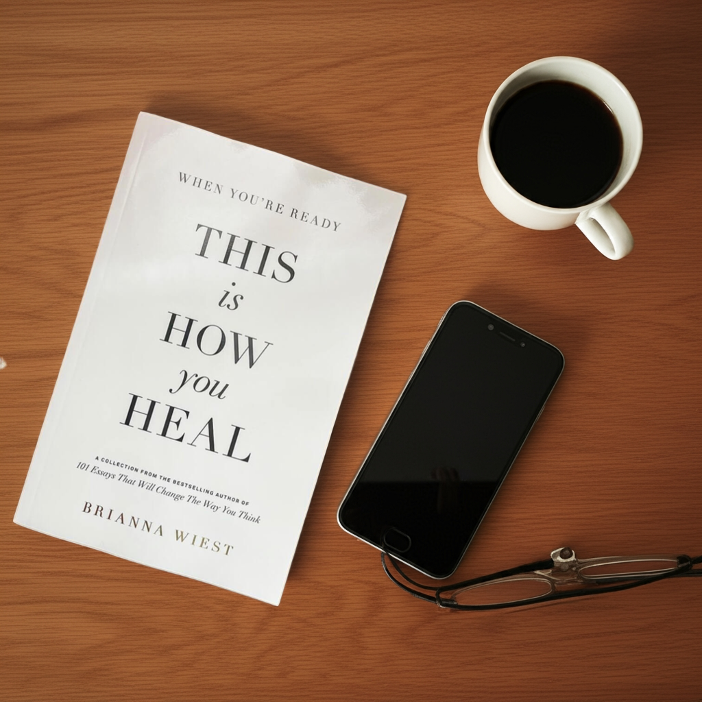 When You're Ready, This Is How You Heal by Brianna Wiest – Self-help and personal growth book with a minimalist cover design