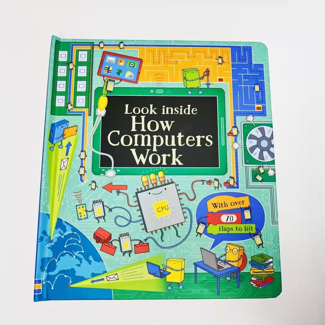 Usborne Lift-the-Flap Children's Encyclopedia – Interactive Learning for Kids