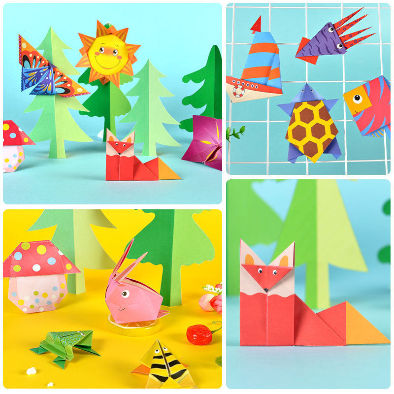Children's Paper-Cutting Craft Kit – Montessori Hand-Eye Coordination Toy