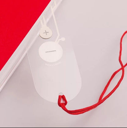 Ultra-Thin LED Bookmark Light – Foldable Portable Night Reading Lamp for Books, Wallet-Size Novelty Gift