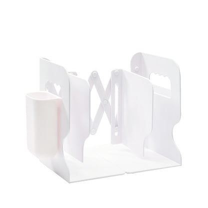 Retractable Bookends for Shelves