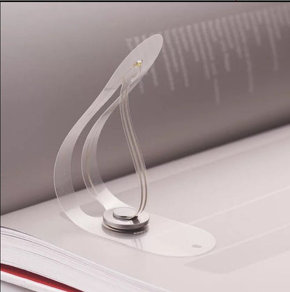 Ultra-Thin LED Bookmark Light – Foldable Portable Night Reading Lamp for Books, Wallet-Size Novelty Gift