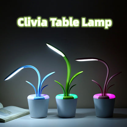 USB Rechargeable LED Desk Lamp – Touch Control Eye-Care Night Light