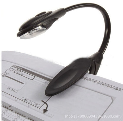 LED Clip-On Reading Light – Portable Book Lamp for Night Reading
