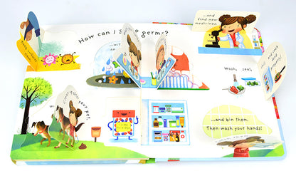 Usborne Lift-the-Flap Science Q&A Book – Montessori Educational Learning Toy for Curious Kids Age 3+