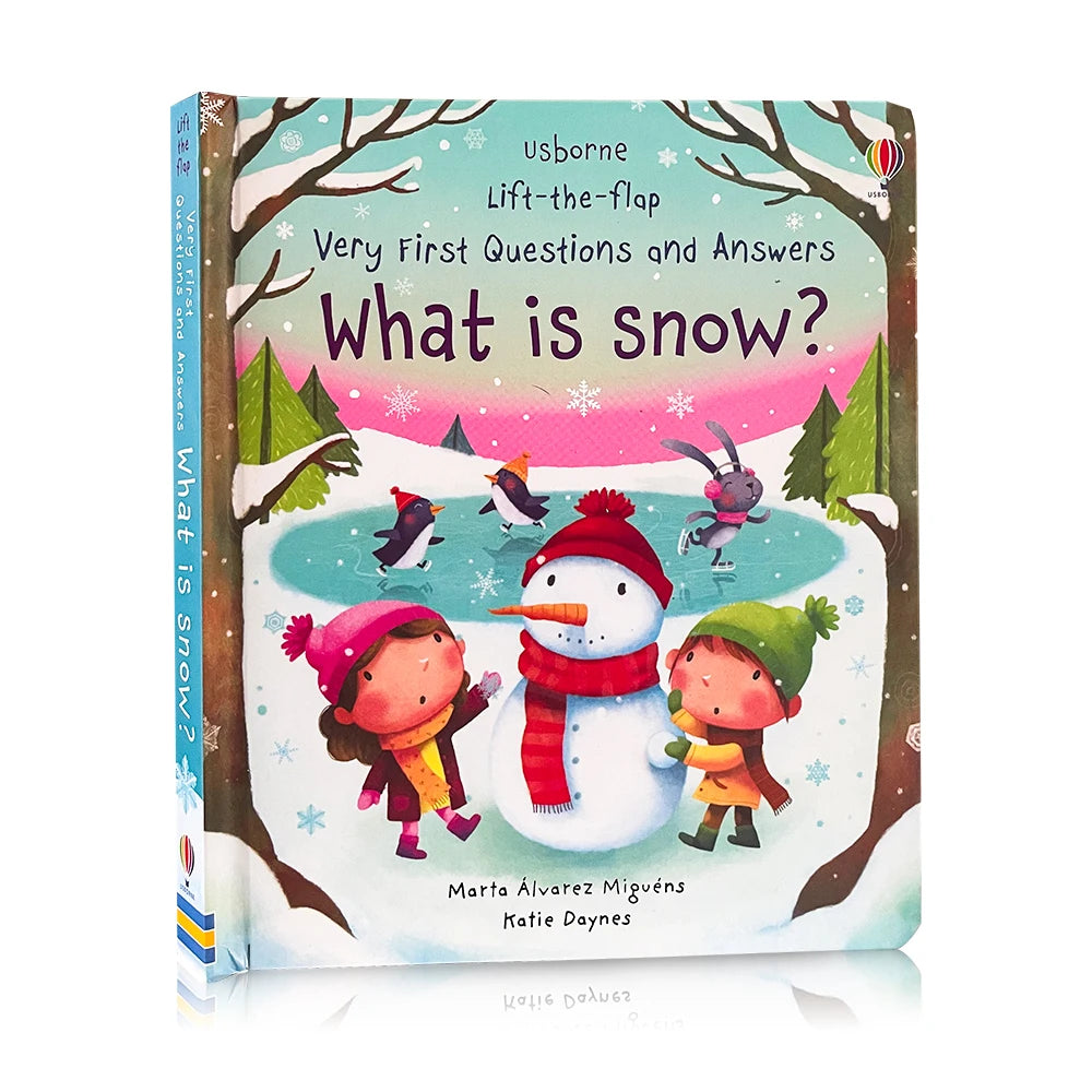 Usborne Lift-the-Flap Science Q&A Book – Montessori Educational Learning Toy for Curious Kids Age 3+