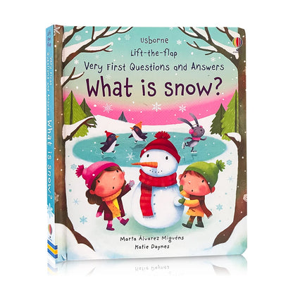 Usborne Lift-the-Flap Science Q&A Book – Montessori Educational Learning Toy for Curious Kids Age 3+