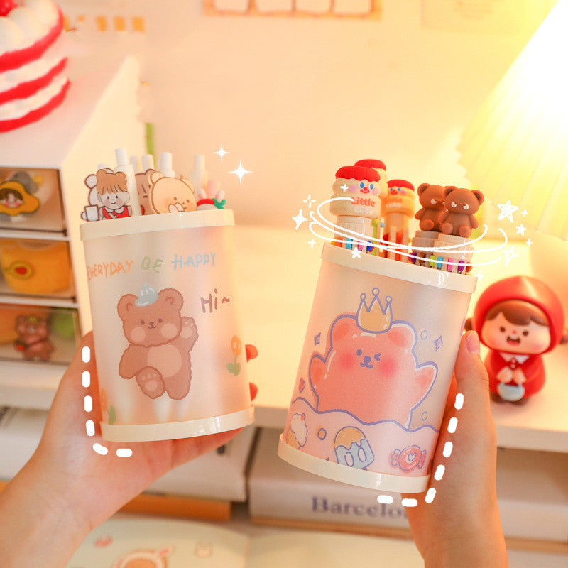 Kawaii Cartoon Bear Desk Organizer For Sale Affordable