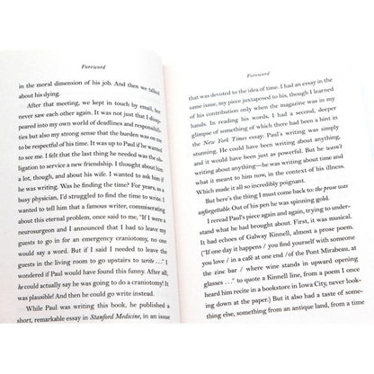 When Breath Becomes Air by Paul Kalanithi Life Legacy Memoir Bestseller