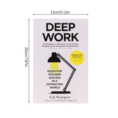 Deep Work by Cal Newport – Unlock Focus, Productivity & Mental Clarity