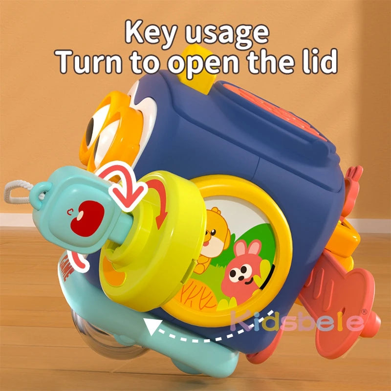 6-in-1 Montessori Penguin Toy – Toddler Learning Through Play