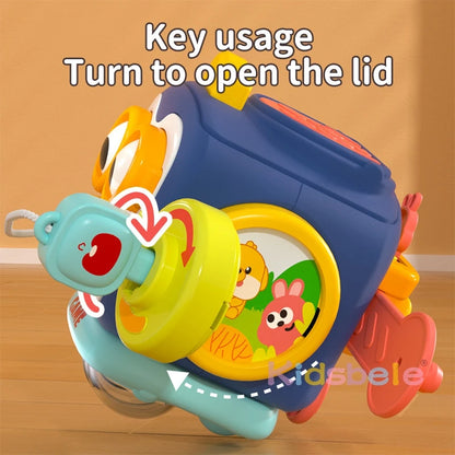 6-in-1 Montessori Penguin Toy – Toddler Learning Through Play