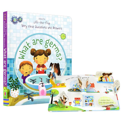 Usborne Lift-the-Flap Science Q&A Book – Montessori Educational Learning Toy for Curious Kids Age 3+