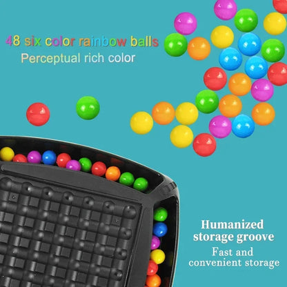 Rainbow Ball Matching Puzzle Game