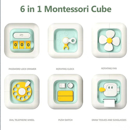 6-in-1 Montessori Educational Toy for Toddlers – Learning Through Play