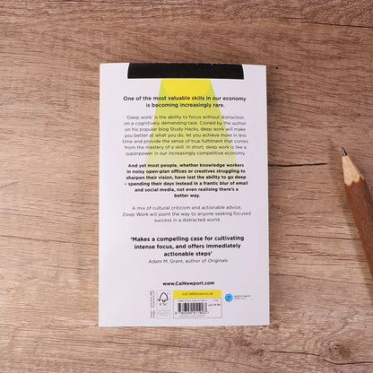 Deep Work by Cal Newport – Unlock Focus, Productivity & Mental Clarity