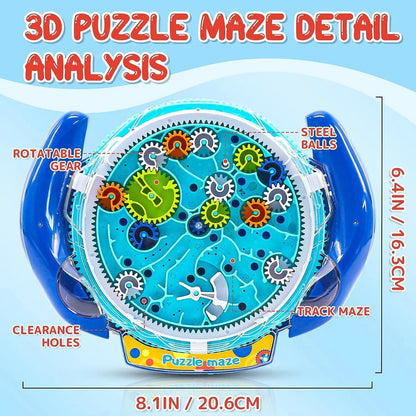 3D Maze Puzzle Ball Toy – Creative Brain Teaser & Stress Reliever for Kids
