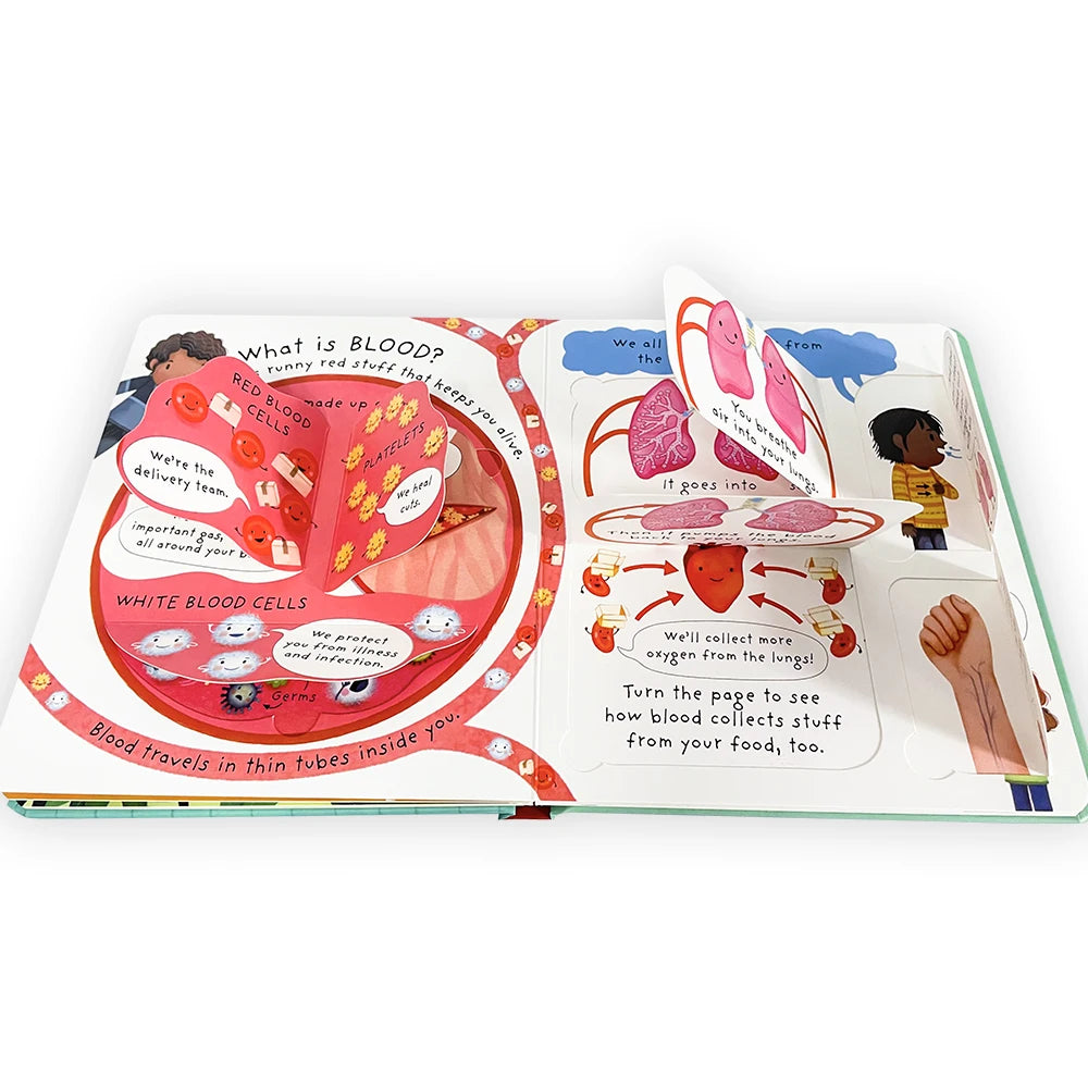 Usborne Lift-the-Flap Science Q&A Book – Montessori Educational Learning Toy for Curious Kids Age 3+