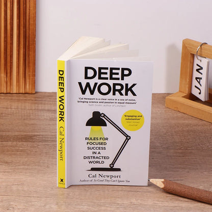 Deep Work by Cal Newport – Unlock Focus, Productivity & Mental Clarity
